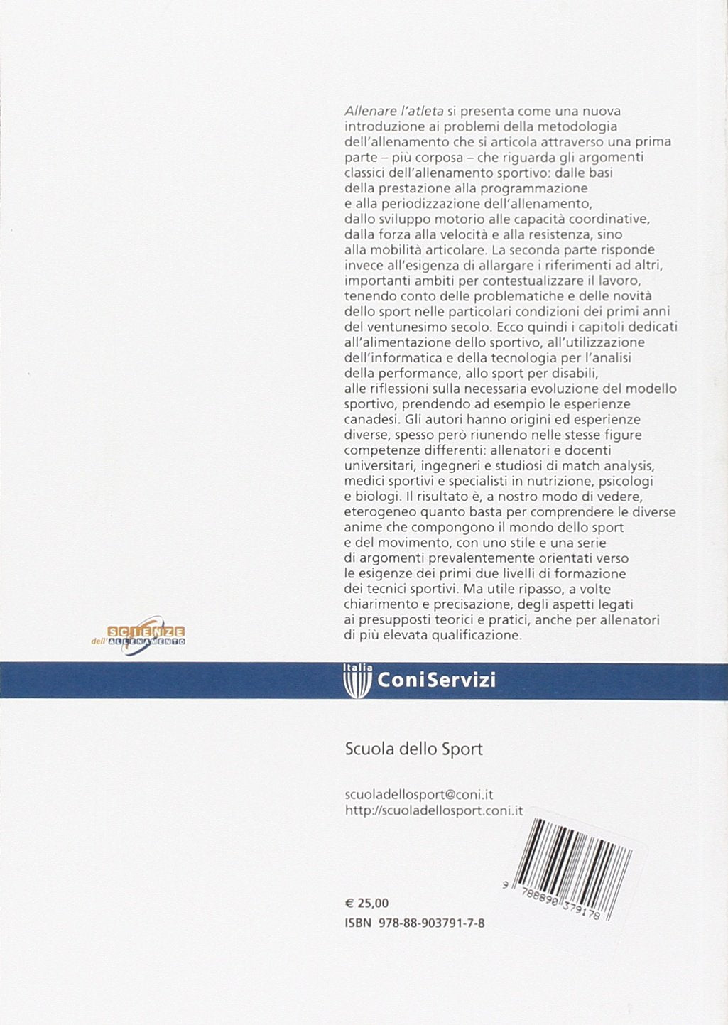 Allenare l'atleta. Manuale di metodologia dell'allenamento sportivo Leisure & Fun