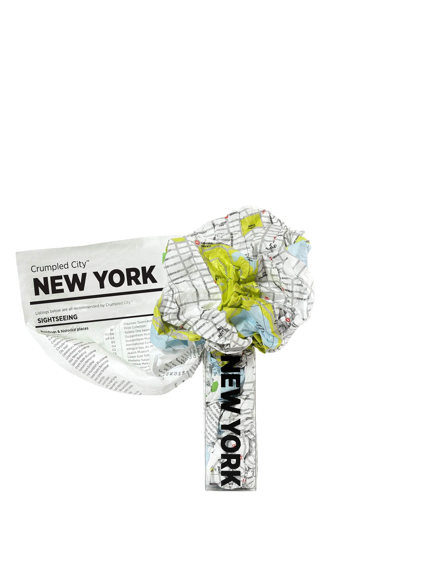 Crumpled City: New York. Soft city maps for urban jungles: Die cleveren Stadtpläne für Großstadtnomaden: Soft city maps for urban jungles. Waterproof (Crumpled City Maps) Stationery
