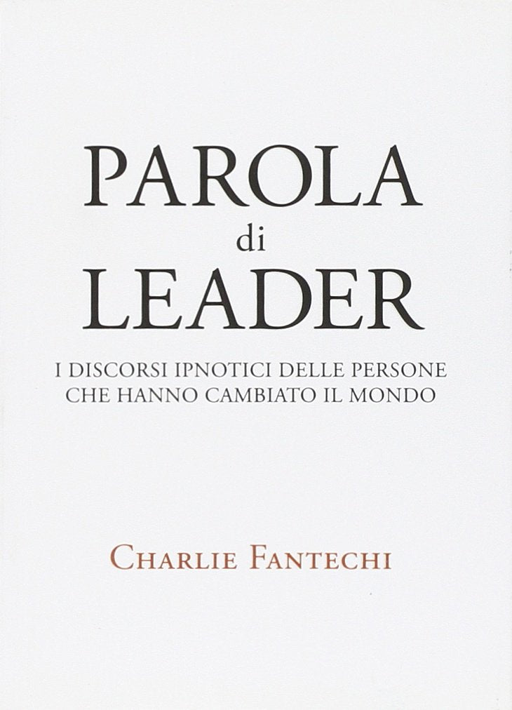 Parola di leader book