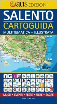 Salento, cartoguida. Mappa multi-tematica illustrata Leisure, Home & Garden Books