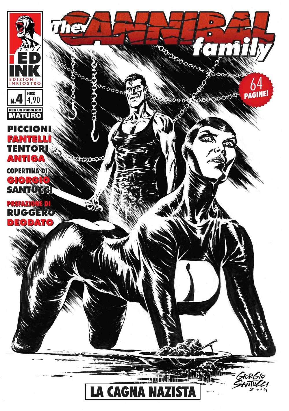 The cannibal family. La cagna nazista (Vol. 4) book