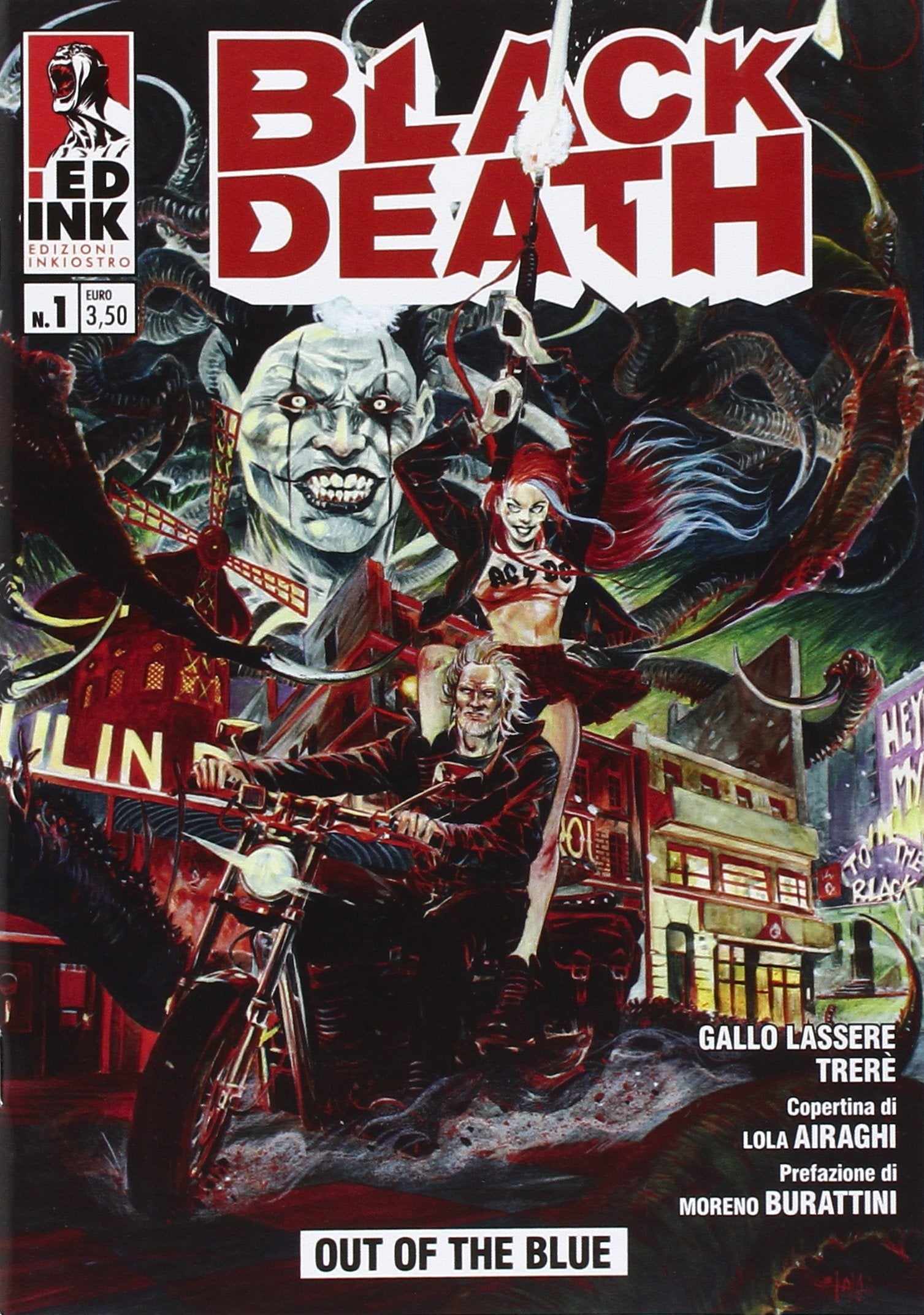 Black death. Out of the blue (Vol. 1) book