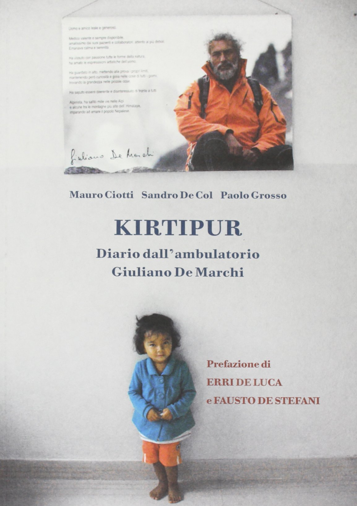 Kirtipur. Diario dall'ambulatorio Giuliano de Marchi book