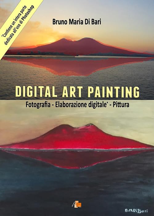 Digital art painting. Fotografia, elaborazione digitale, pittura book