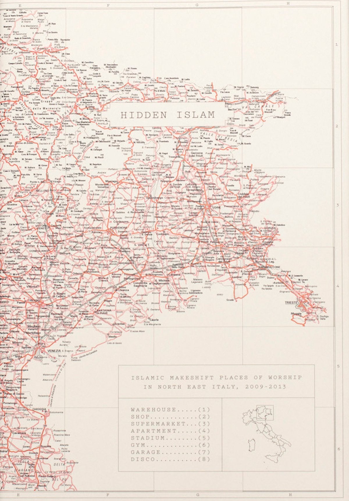 Nicolo Degiorgis: Hidden Islam: Islamic Makeshift Places of Worship in North East Italy, 2009-2013 Social Sciences