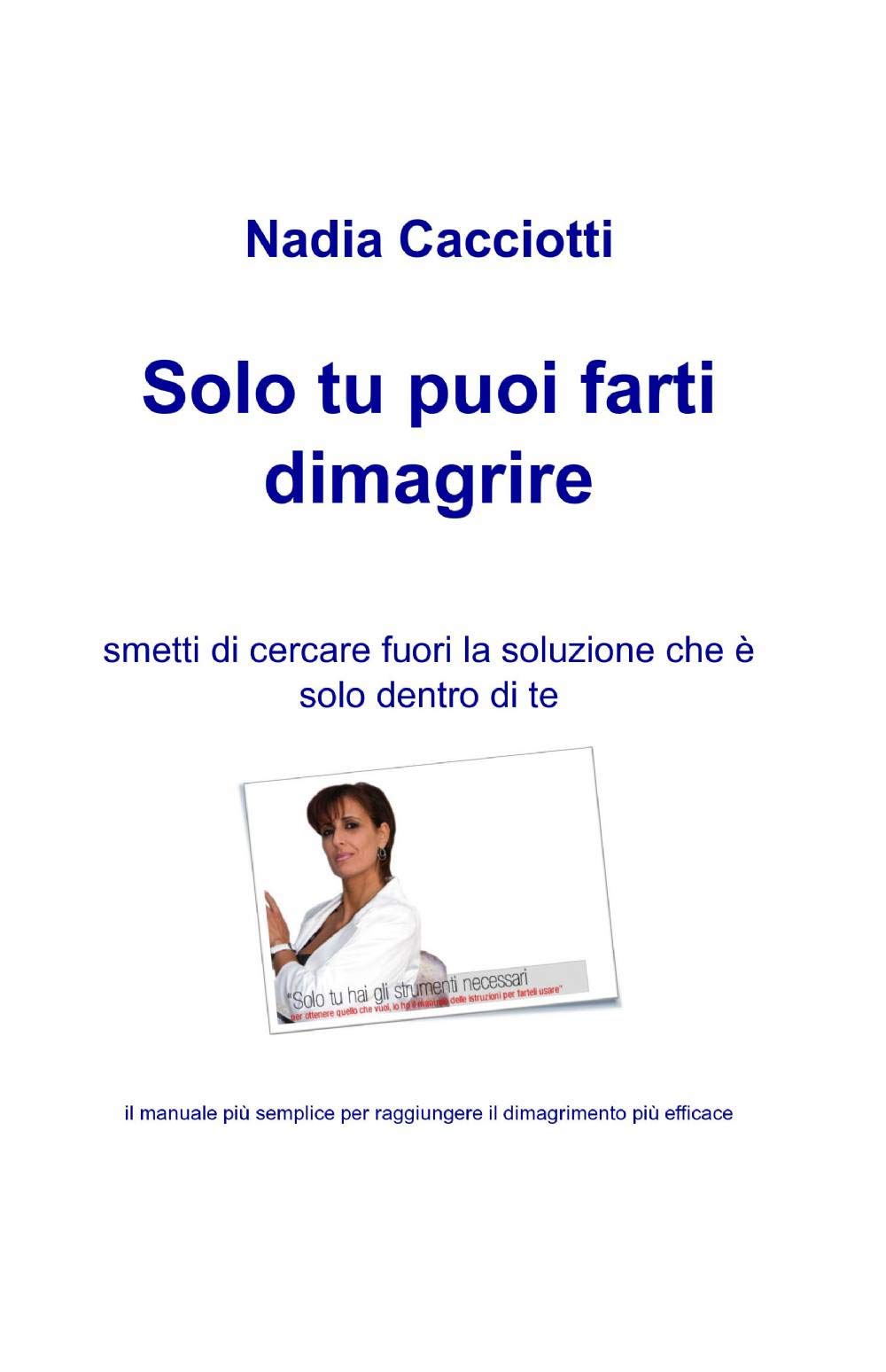 Solo tu puoi farti dimagrire book