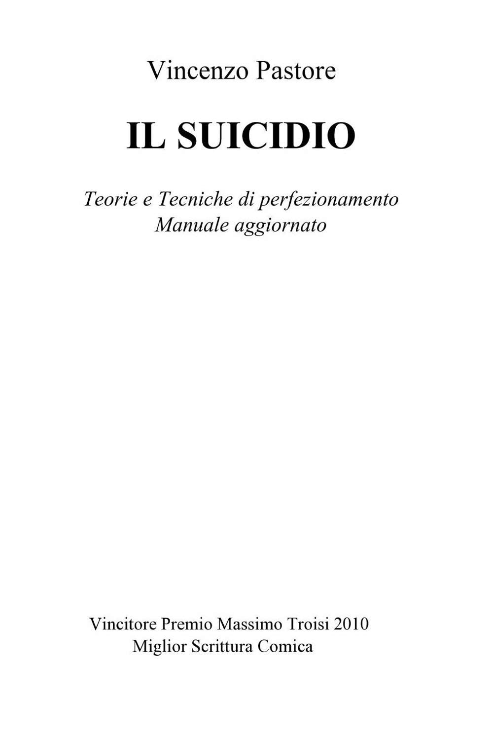 Product Image: Il Suicidio