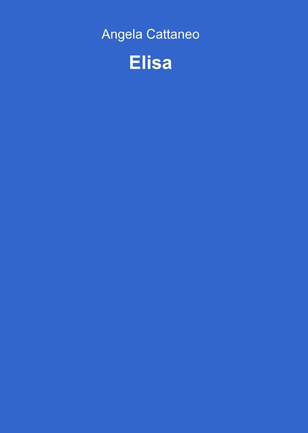Elisa (La community di ilmiolibro.it) Contemporary literature