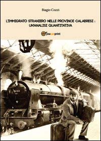 L'immigrato straniero nelle province calabresi :un'analisi quantitativa Natural Sciences