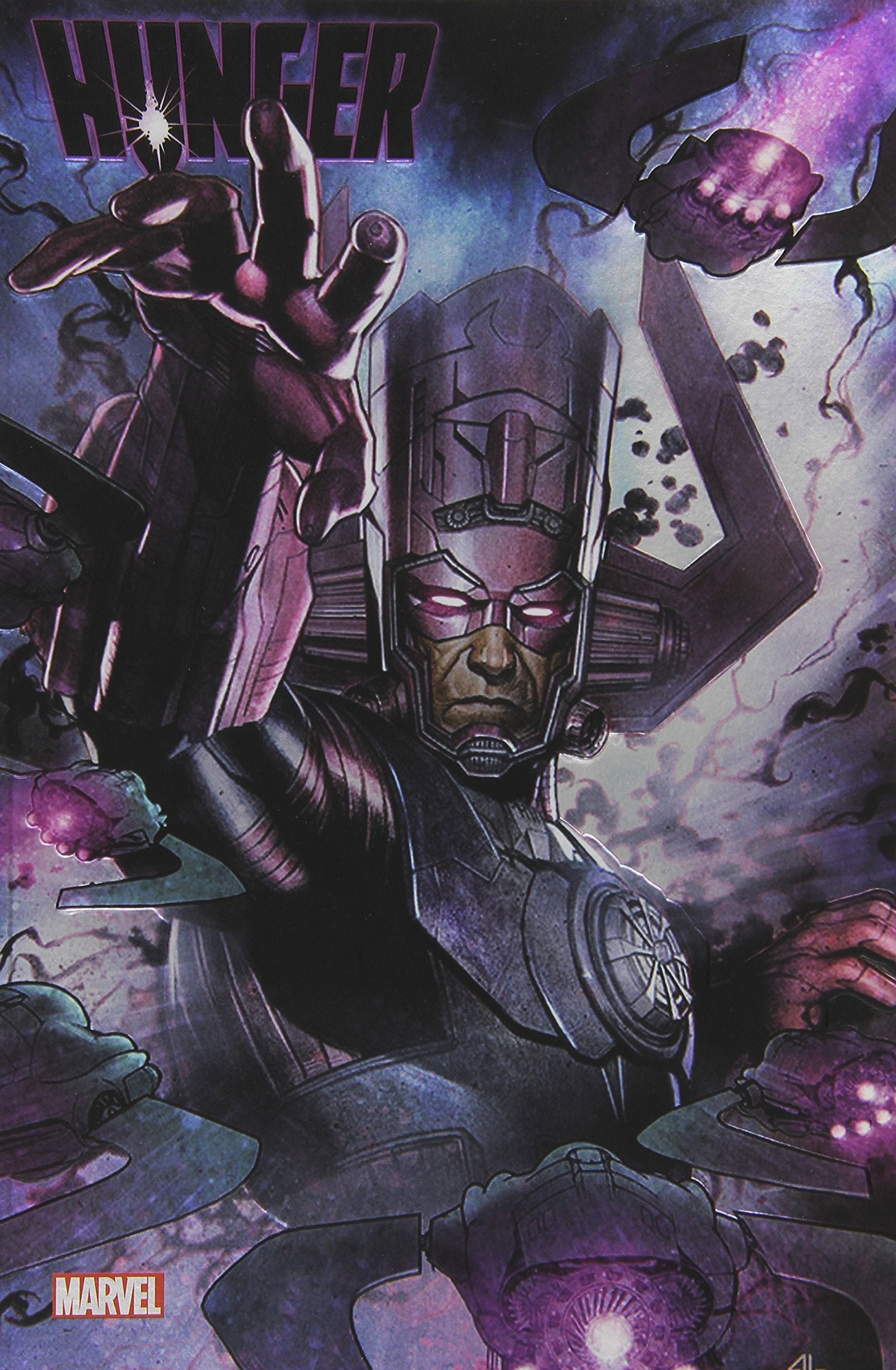 Hunger 1 Cover Variant Metal book