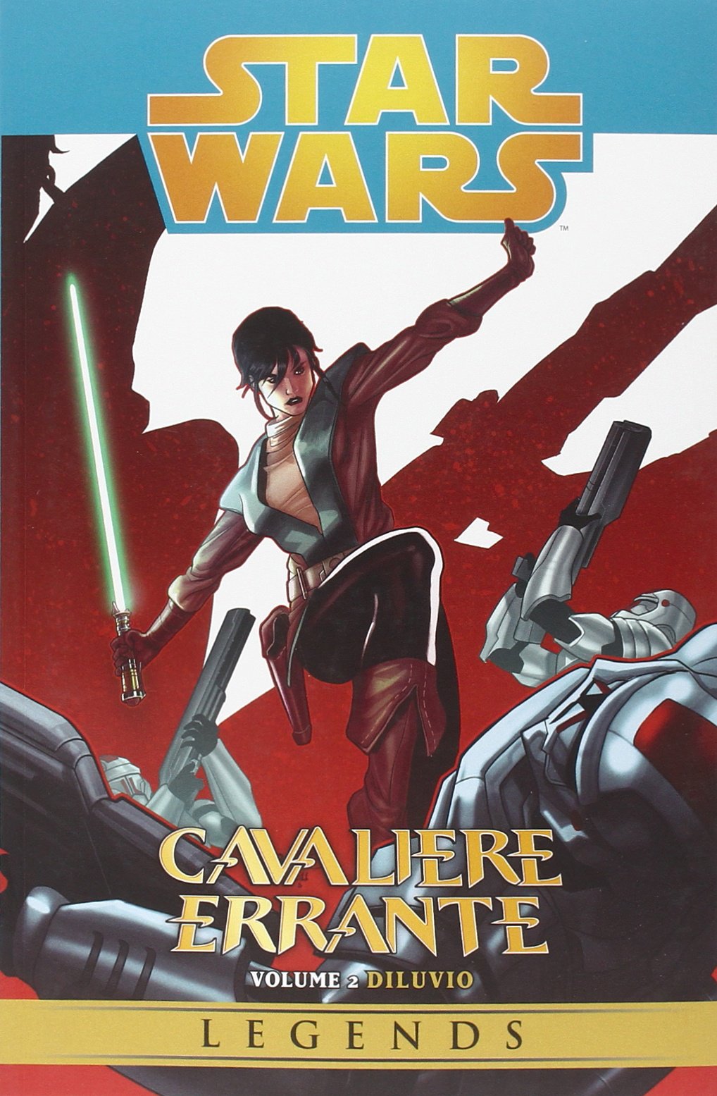 STAR WARS IL CAVALIERE ERRANTE 2 IL DILUVIO book