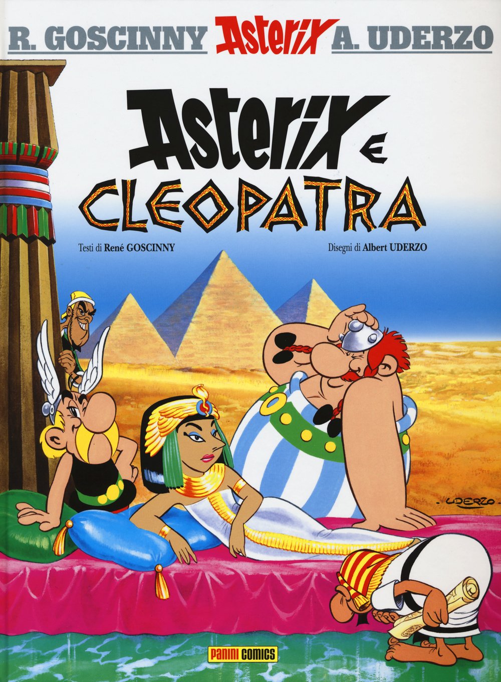 Asterix - Asterix e Cleopatra; Asterix und Kleopatra, italienische Ausgabe Manga