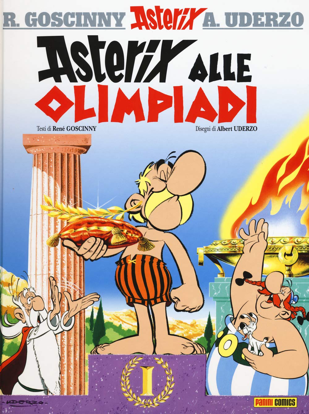 Asterix in Italian: Asterix alle Olimpiadi Manga
