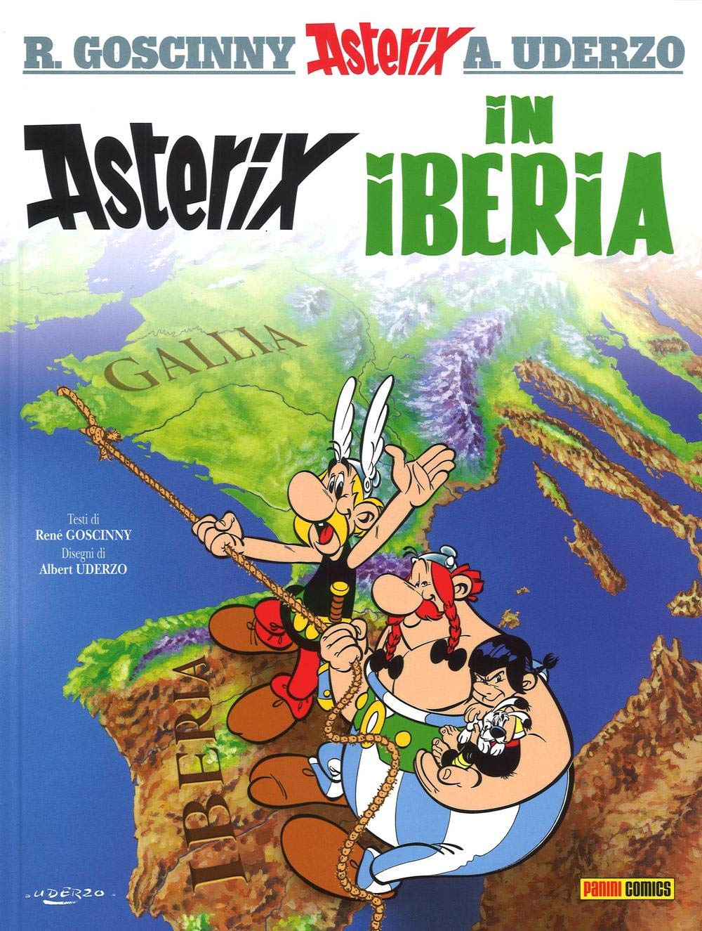 Asterix in Italian: Asterix in Iberia Manga