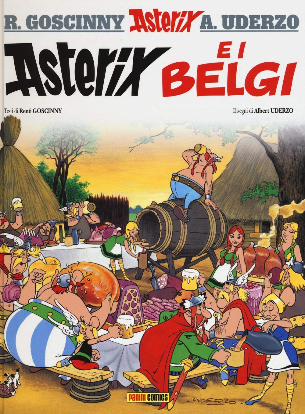 Uderzo, A: Asterix e i belgi Manga
