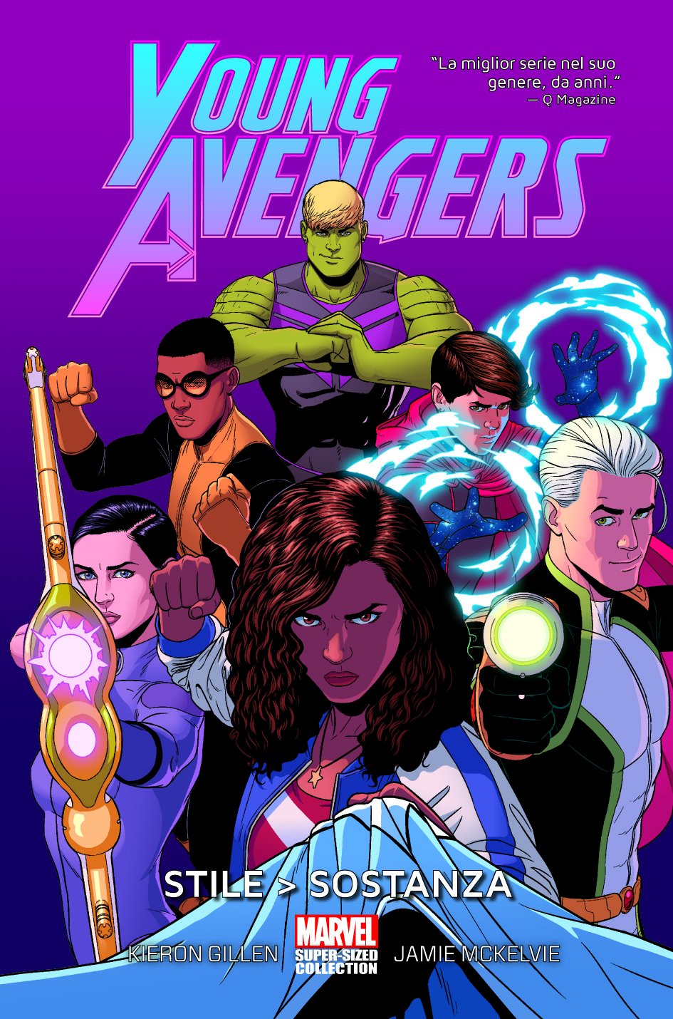 Young Avengers Stile Sostanza book