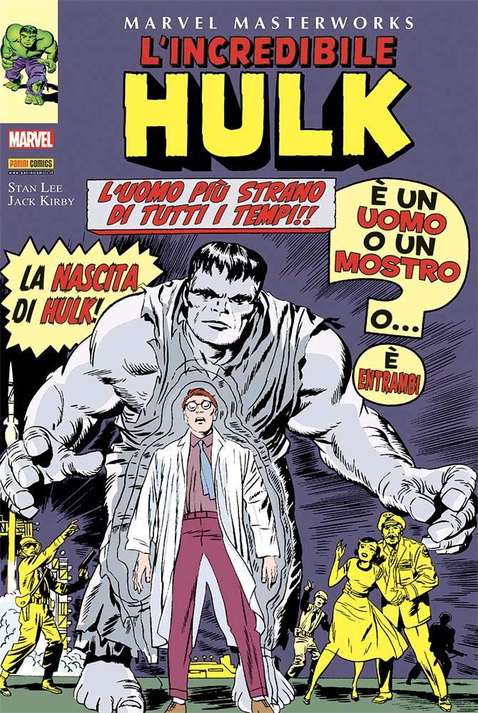 Fumetto masterworks: l'incredibile hulk 1 (cartonato) by panini book