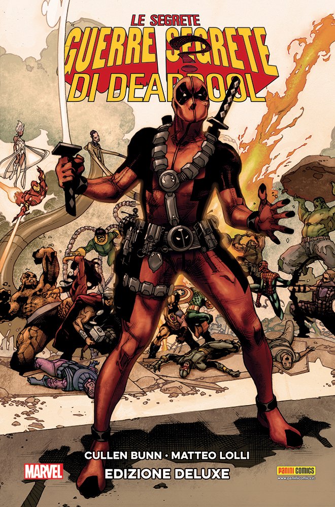 Le segrete guerre segrete di Deadpool book