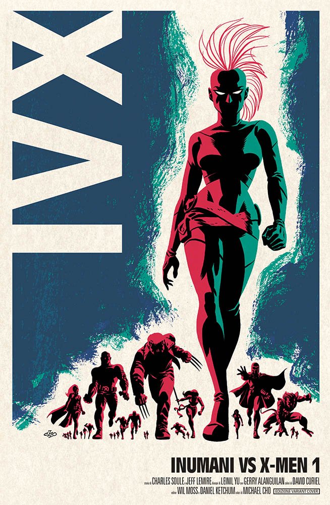 Inumani VS X-Men 1 book