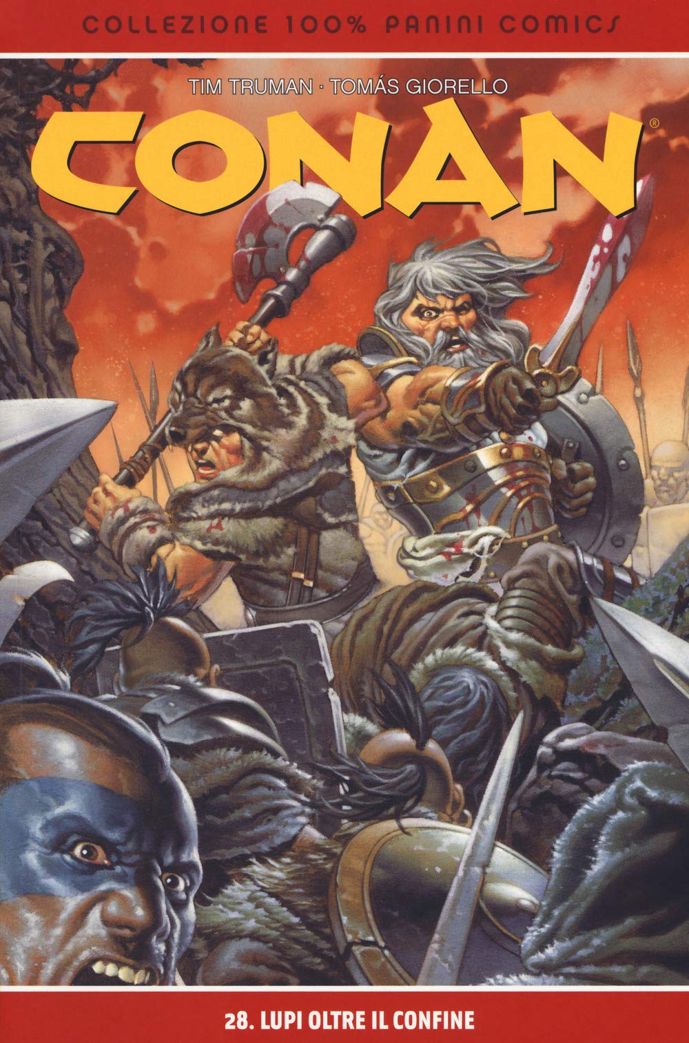Lupi oltre il confine. Conan (Vol. 28) (Collezione 100% Panini Comics) Manga