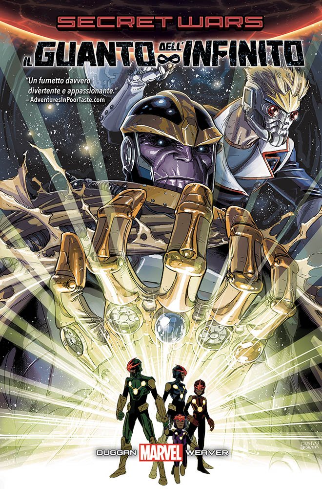 Il guanto dell'infinito. Secret wars (Marvel) Manga