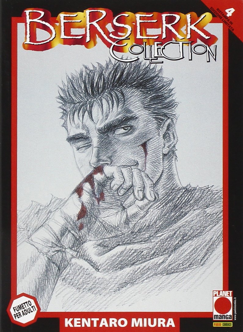 Berserk Collection Serie Nera Seconda Ristampa 4 book
