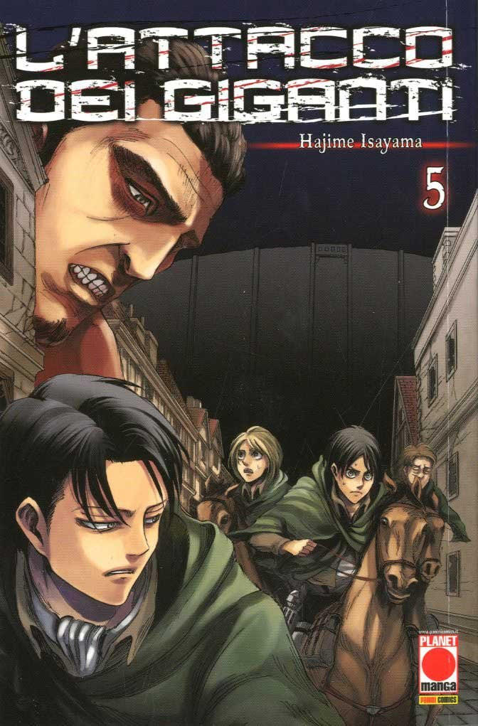 L`Attacco Dei Giganti Ristampa 5 book