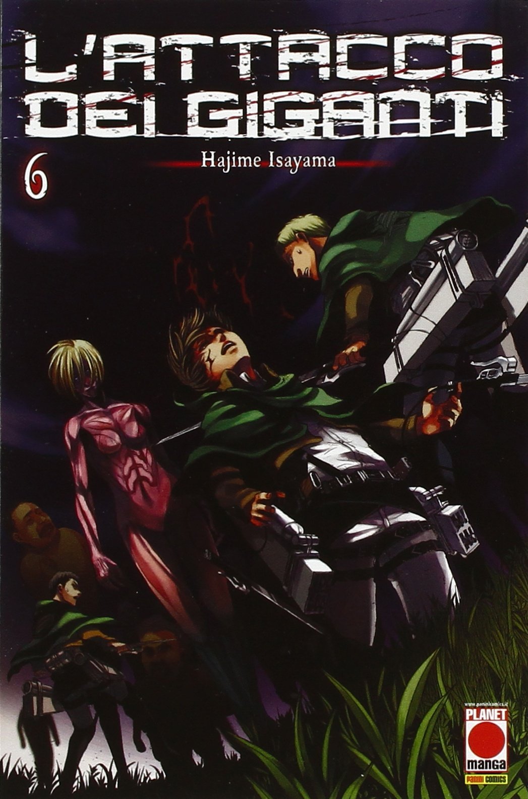 L`Attacco Dei Giganti Ristampa 6 book