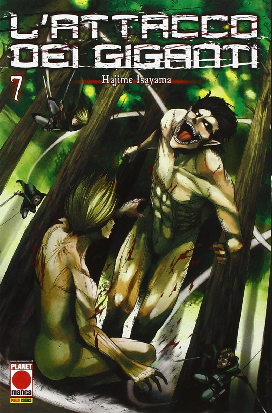 L`Attacco Dei Giganti Ristampa 7 book