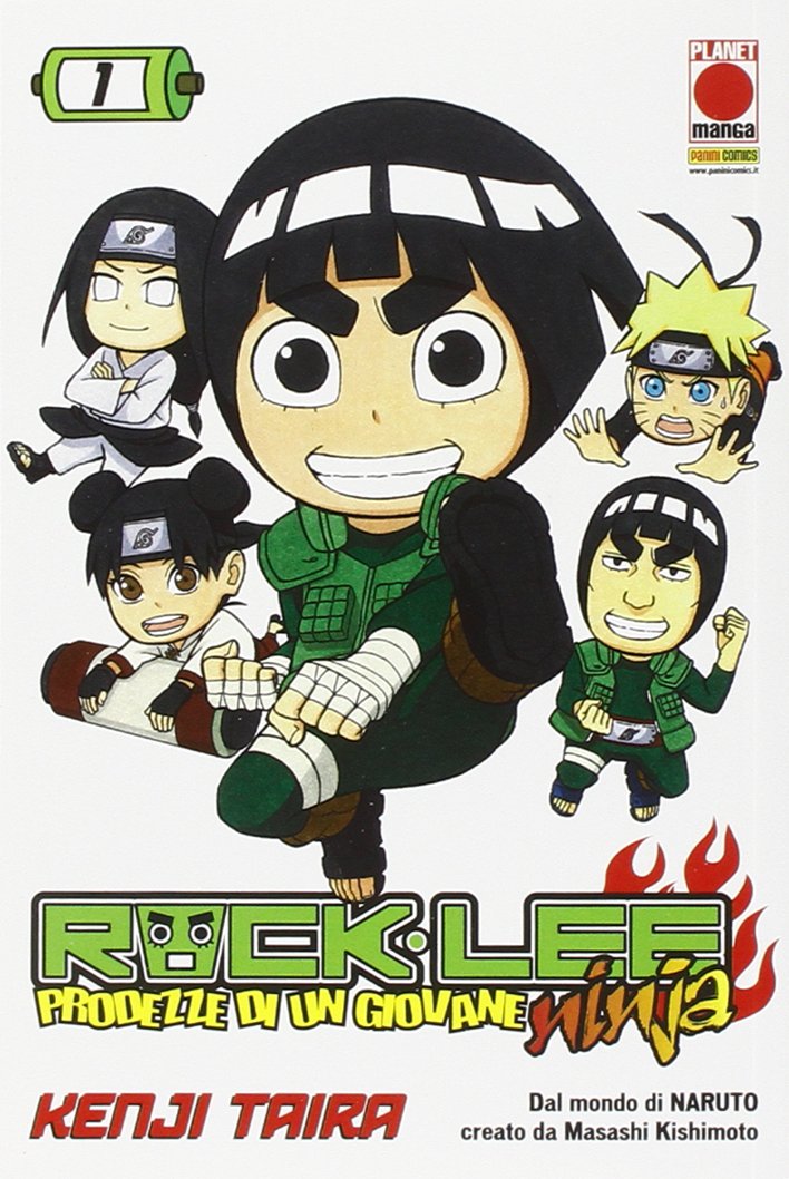 Rock Lee Prodezze Di Un Giovane Ninja 1 Con T-Shirt Taglia L book