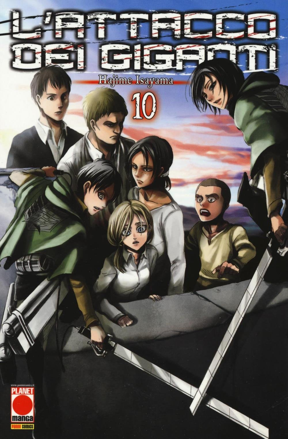 L'attacco dei giganti (Vol. 10) (Planet manga) Manga