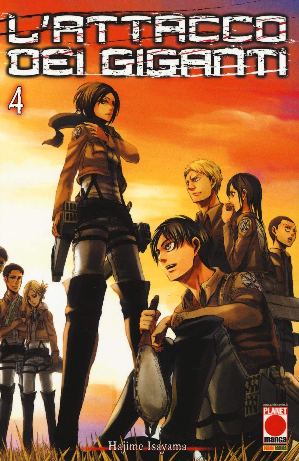 L'attacco dei giganti (Vol. 4) (Planet manga) Manga