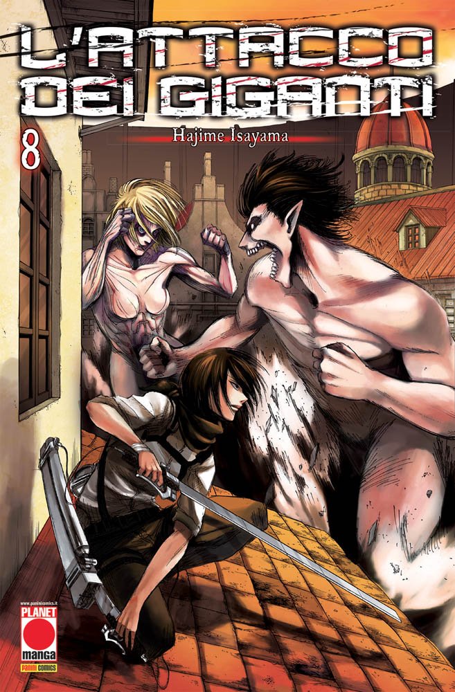L'Attacco Dei Giganti Manga