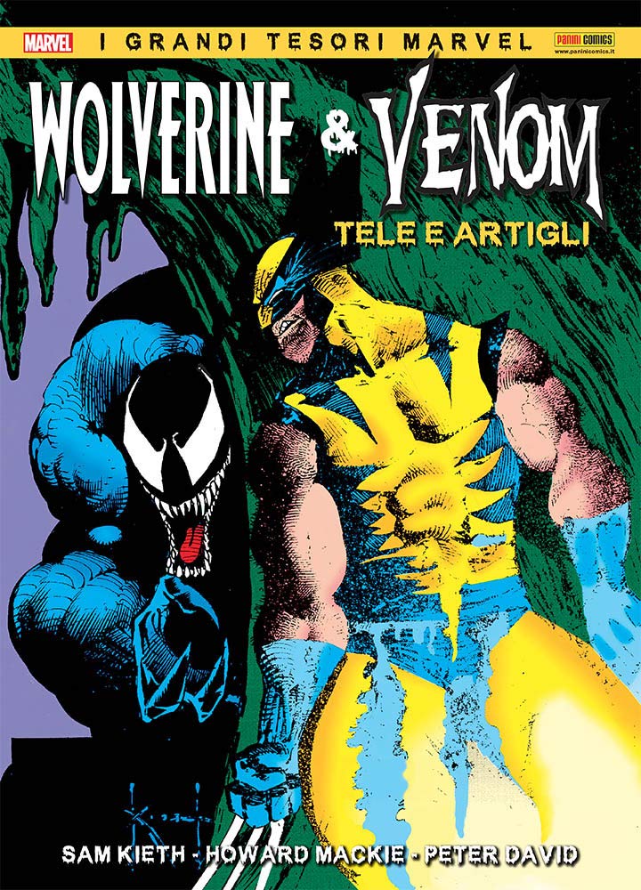 Fumetto: x-men wolverine/venom: tele e artigli (cartonato) by panini book