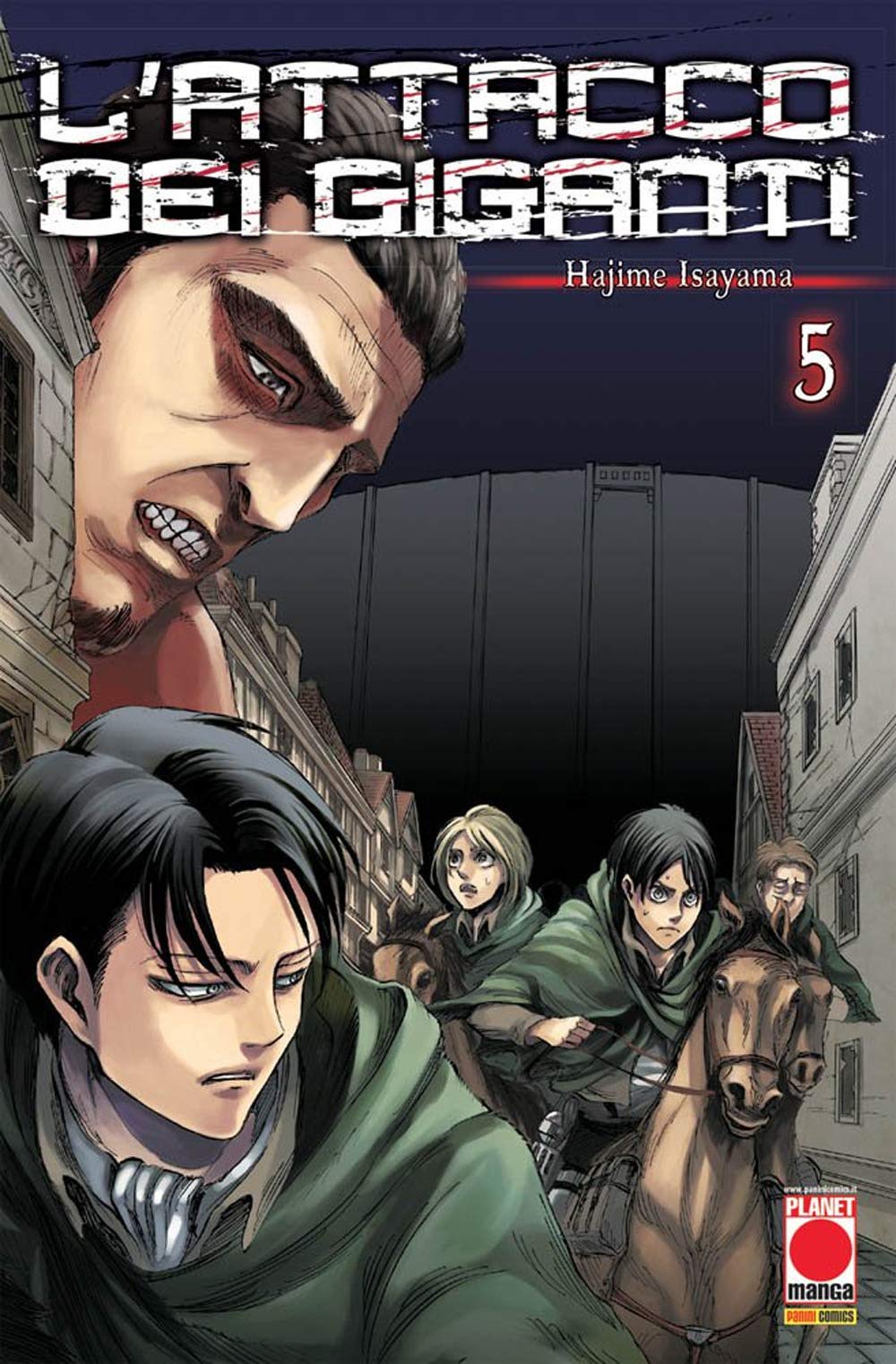 L'attacco dei giganti (Vol. 5) (Planet manga) Manga