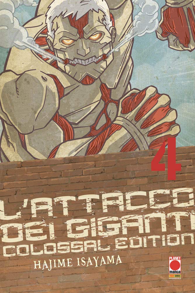 L'attacco dei giganti. Colossal edition (Vol. 4) (Planet manga) Manga