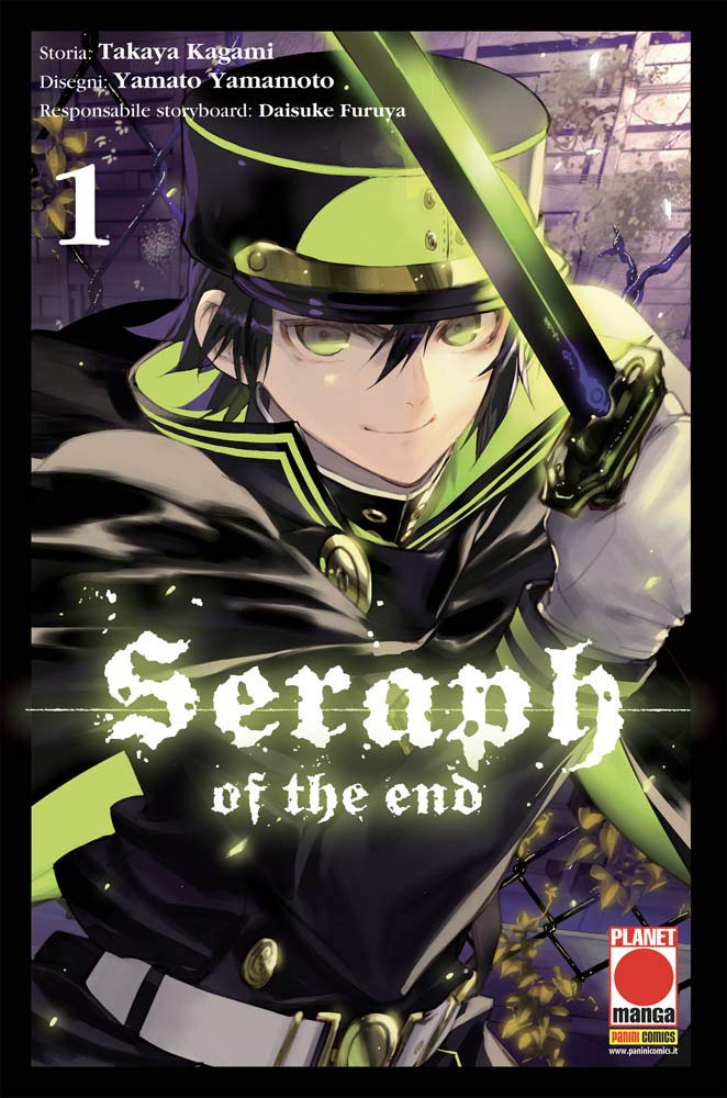Seraph of the End N° 1 - Ristampa - Planet Manga - Panini Comics - ITALIANO #MYCOMICS book