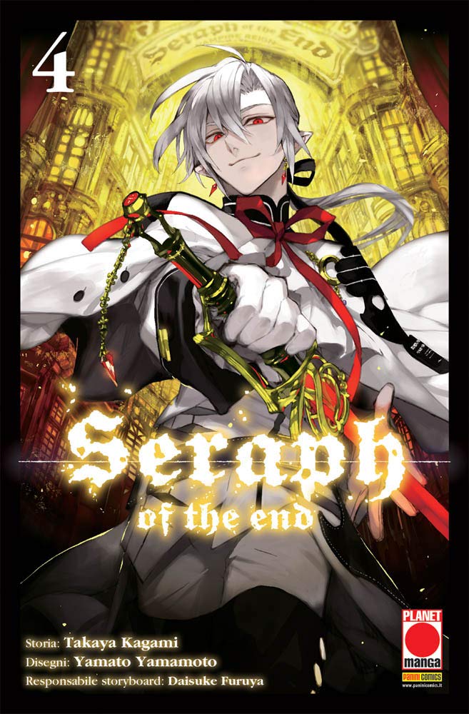 Seraph of the End N° 4 - Ristampa - Planet Manga - Panini Comics - ITALIANO #MYCOMICS book
