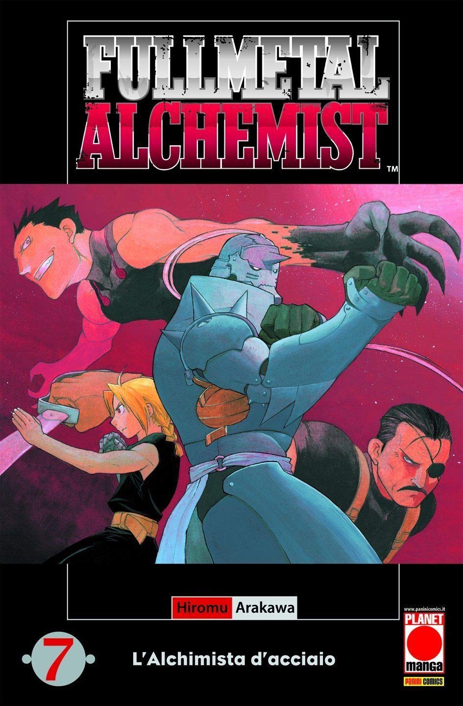 Fullmetal Alchemist N° 7 - Ristampa - Planet Manga - Panini Comics - ITALIANO book