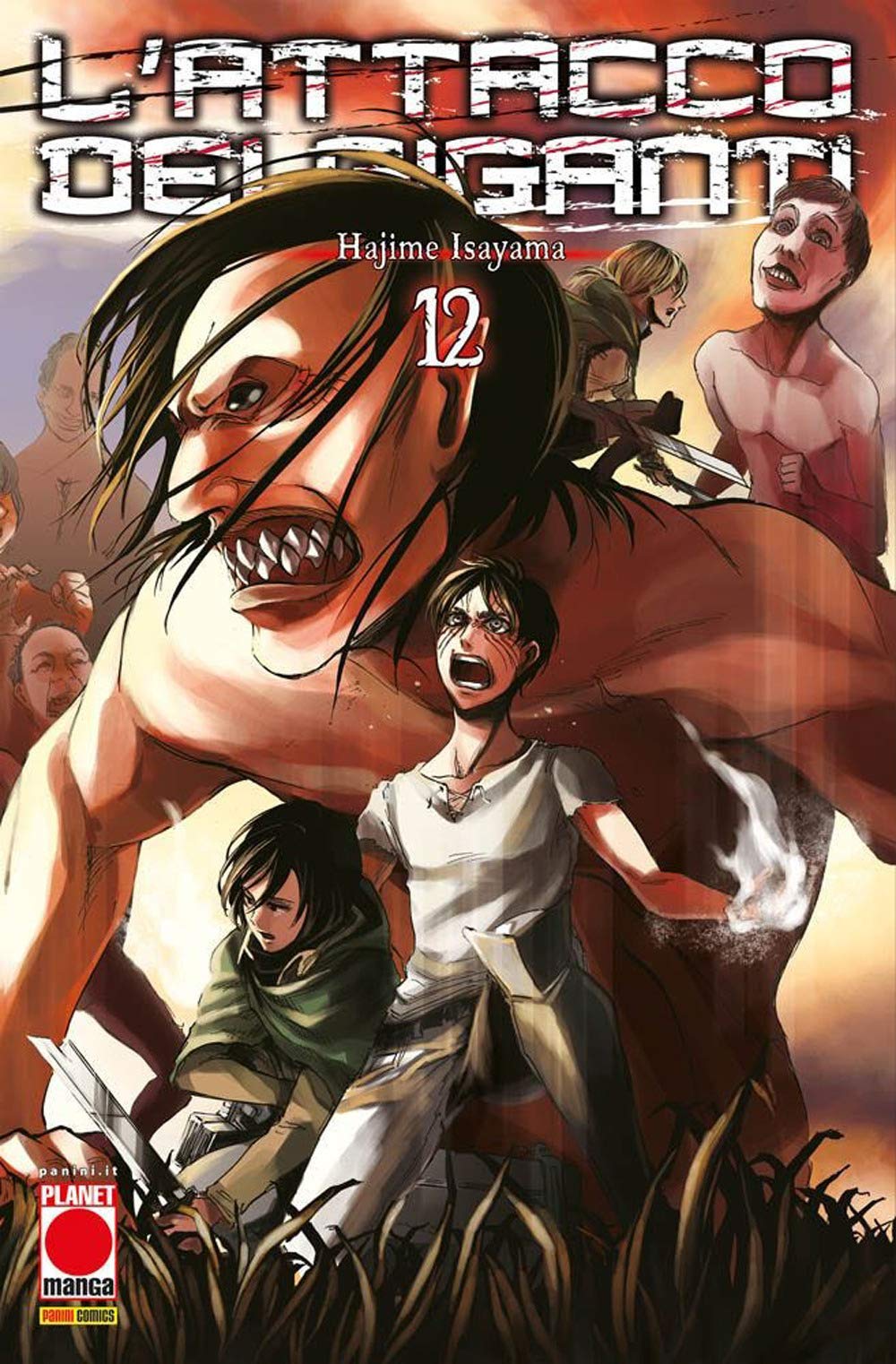 L'attacco dei giganti (Vol. 12) (Planet manga) Manga