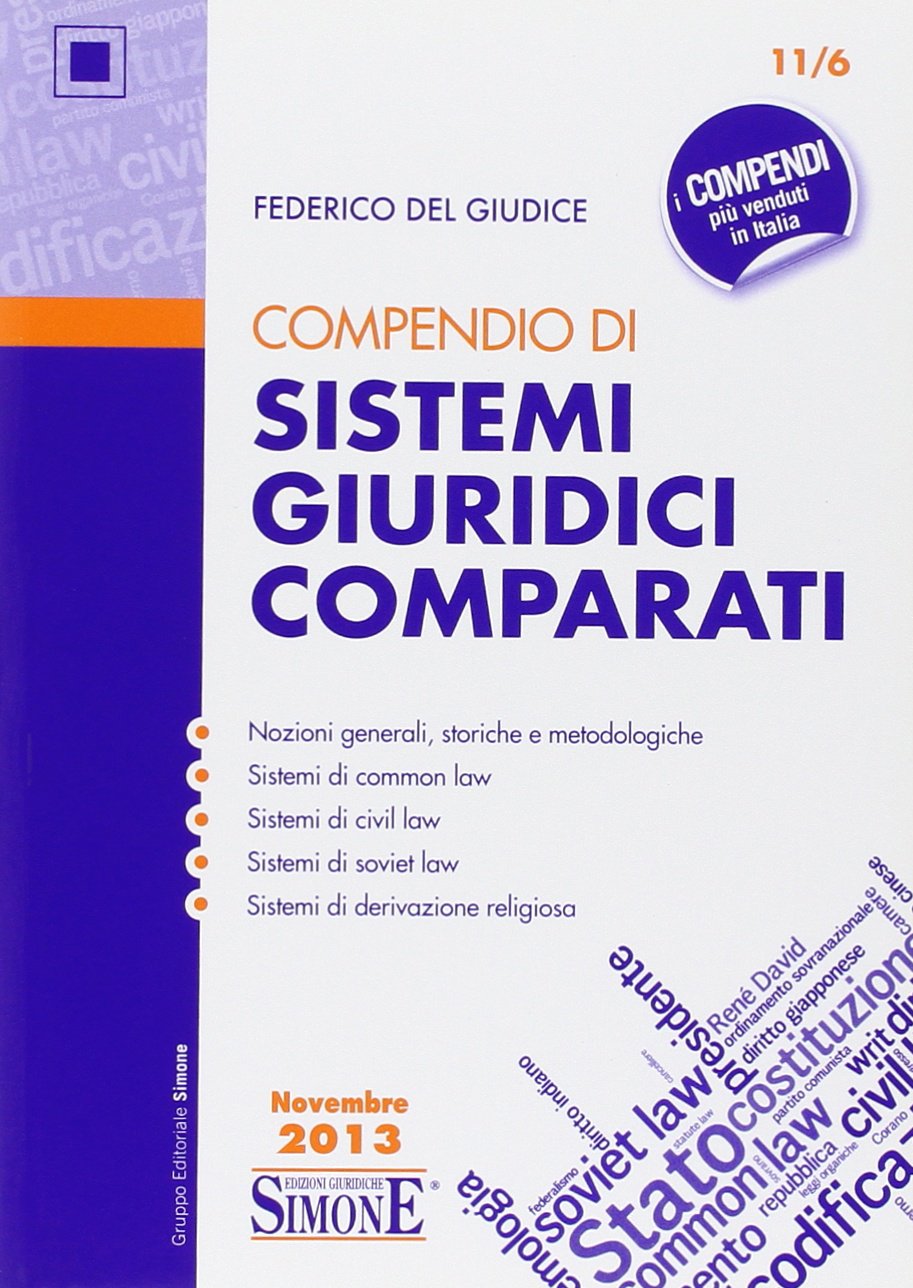 Compendio di sistemi giuridici comparati book