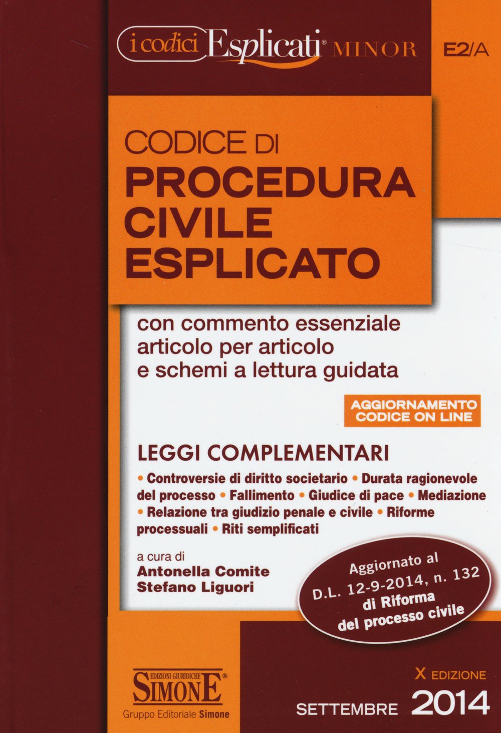 Codice di procedura civile esplicato. Ediz. minor. Con aggiornamento online book