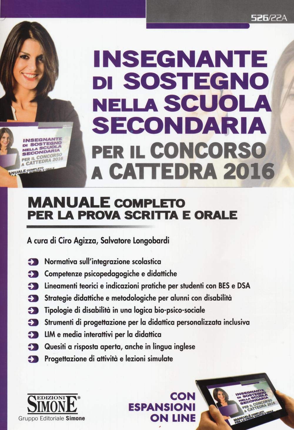 Insegnante Di Sostegno Nella Scuola Secondaria: PER IL CONCORSO A CATTEDRA 2016 book