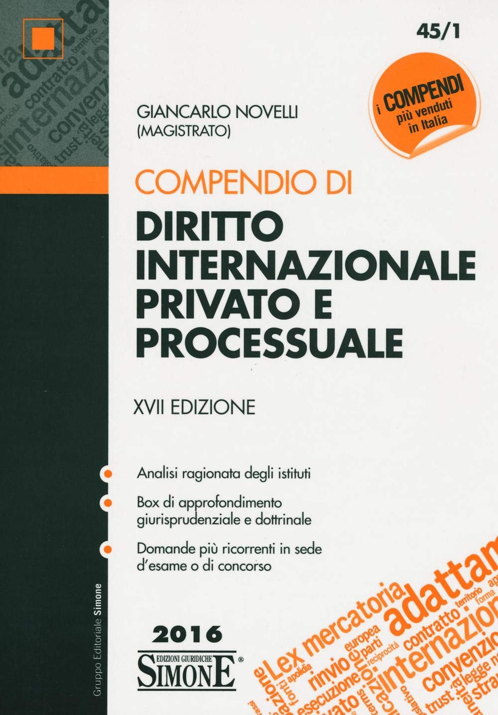 Product Image: Compendio Di Diritto Internazionale Privato E Processuale