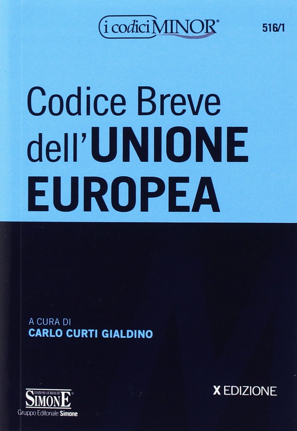 Codice breve dell'Unione europea. Ediz. minore book