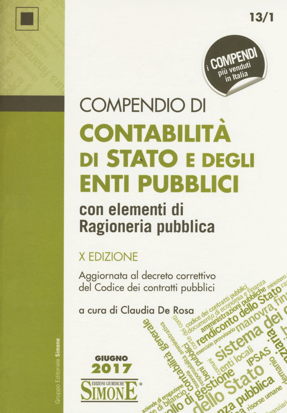 Compendio di contabilità di Stato e degli enti pubblici con elementi di ragioneria pubblica book