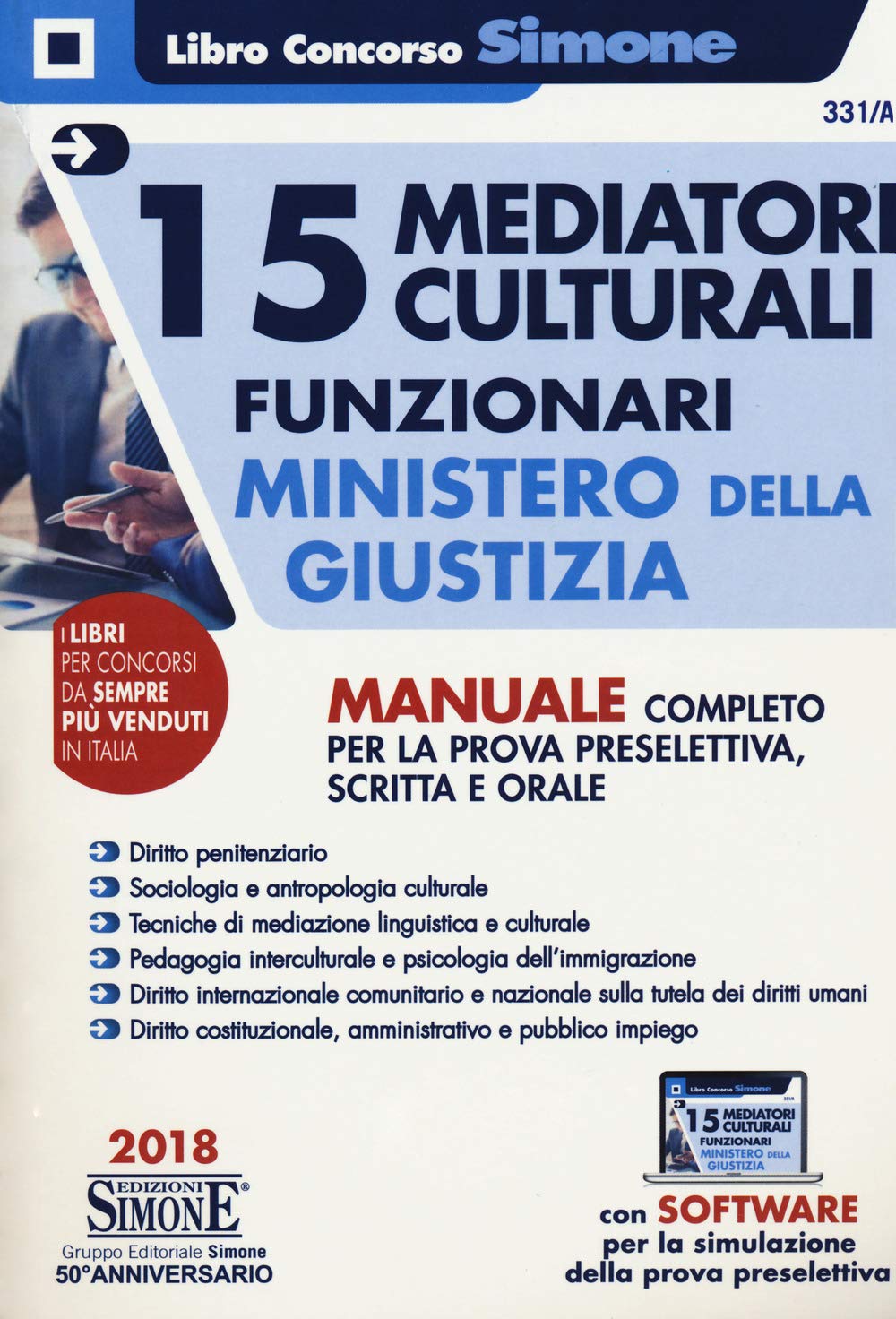15 Mediatori Culturali - Funzionari Ministero della Giustizia (Concorsi e abilitazioni) Social Sciences