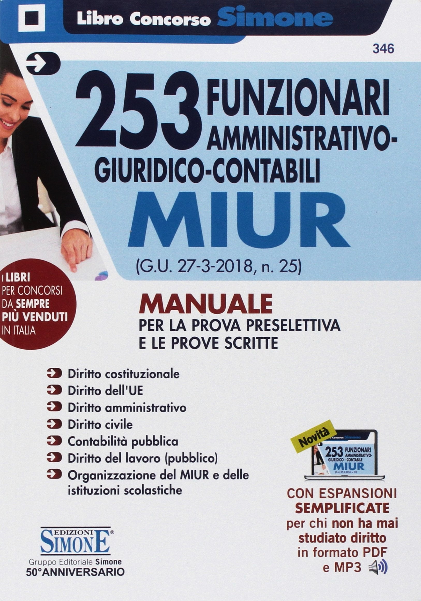 253 Funzionari amministrativo-giuridico-contabili - MIUR book
