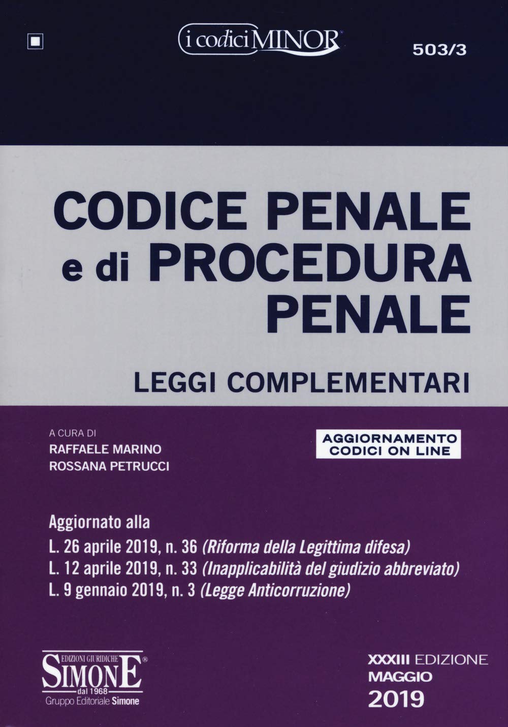 Codice penale e di procedura penale. Leggi complementari. Con aggiornamento online book