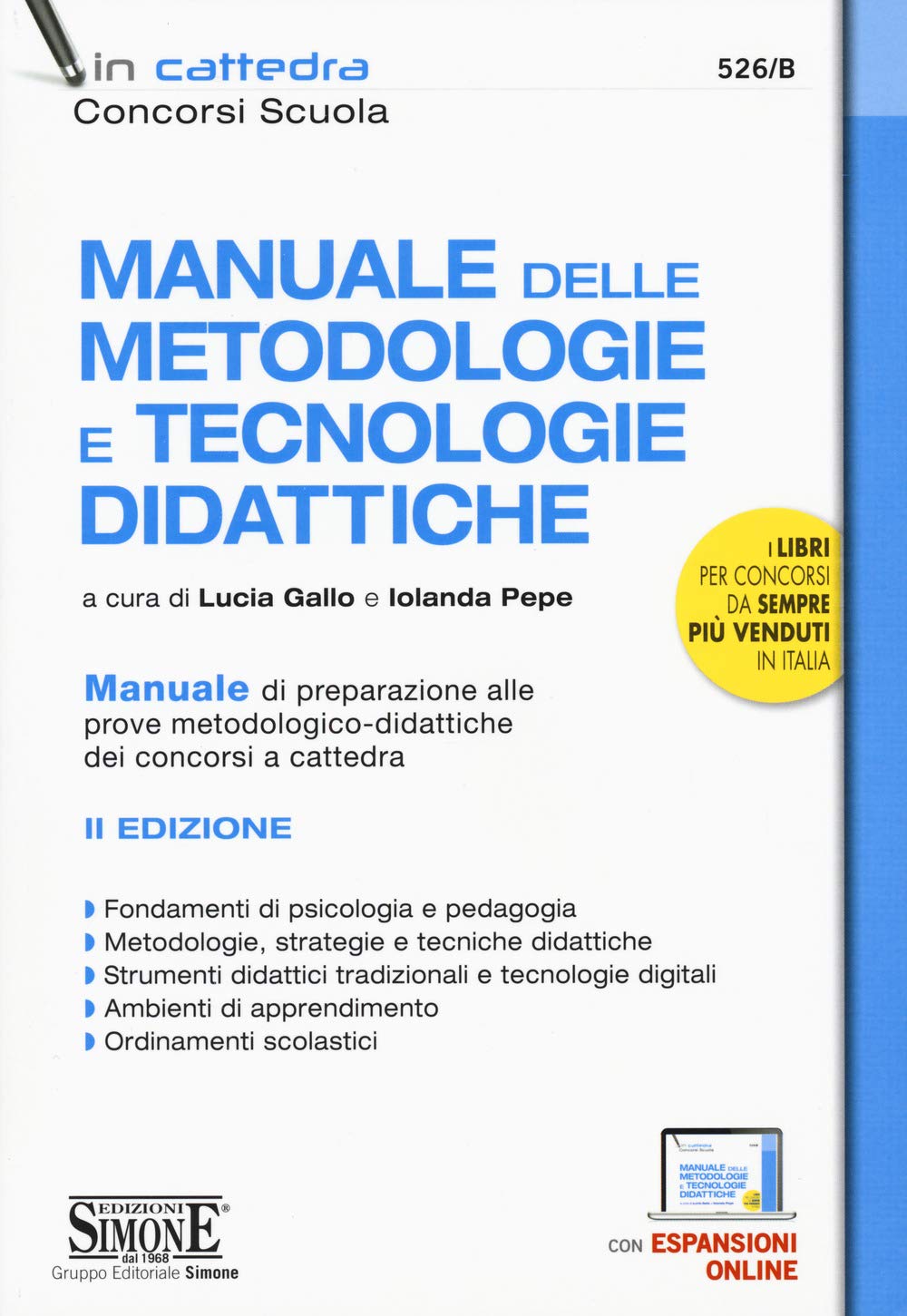 MANUALE DELLE METODOLOGIE E TECNOLOGIE DIDATTICHE - CON ESPANSIONI ONLINE (In cattedra) Education & Training